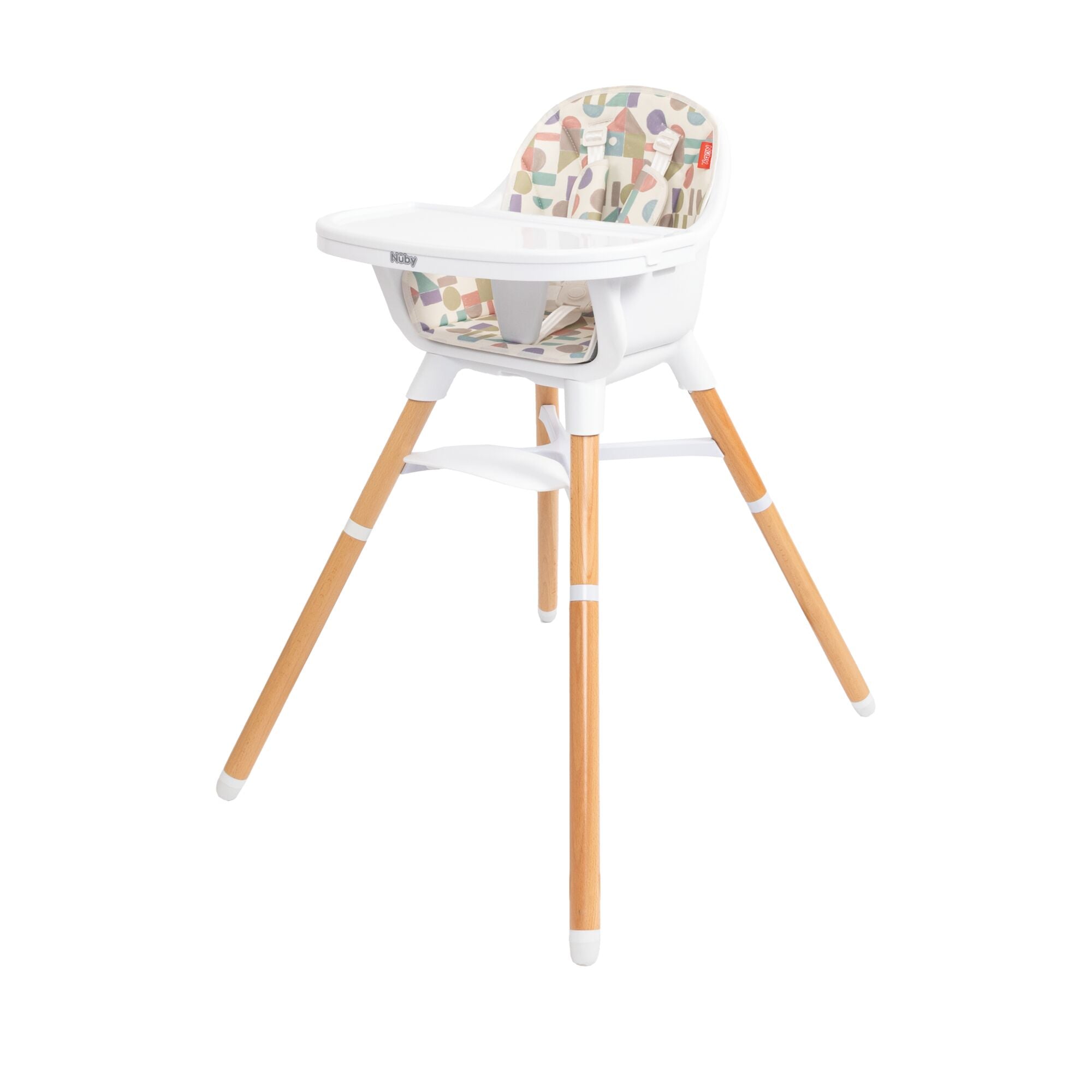 4-in-1 Multi-Use High Chair | White Geometrics (IG7P)