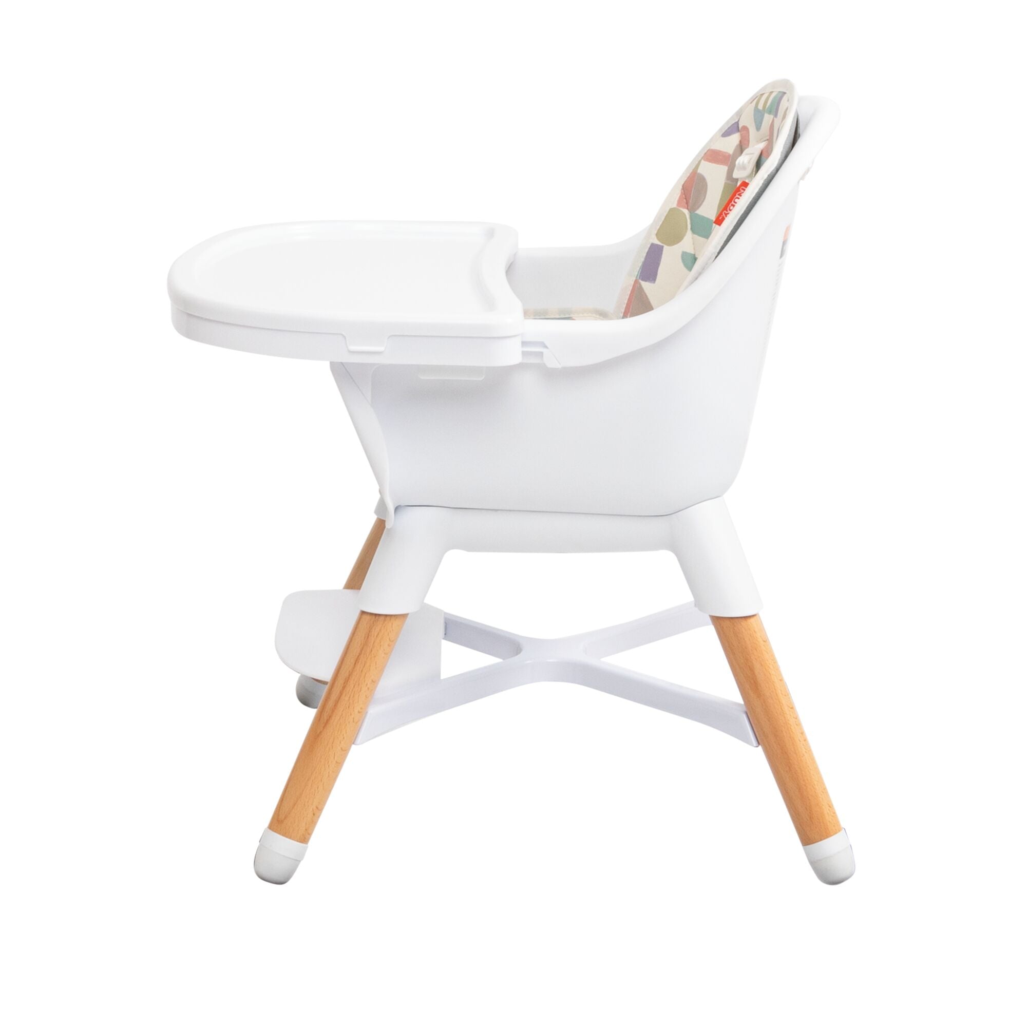 4-in-1 Multi-Use High Chair | White Geometrics (IG7P)