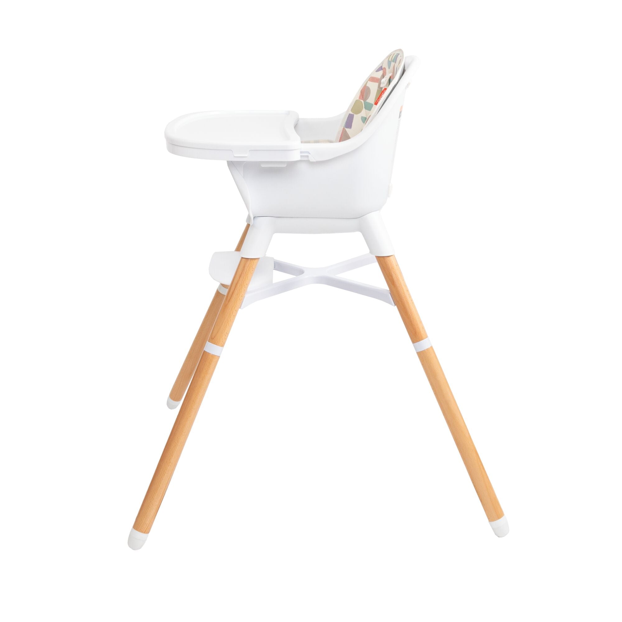 4-in-1 Multi-Use High Chair | White Geometrics (IG7P)