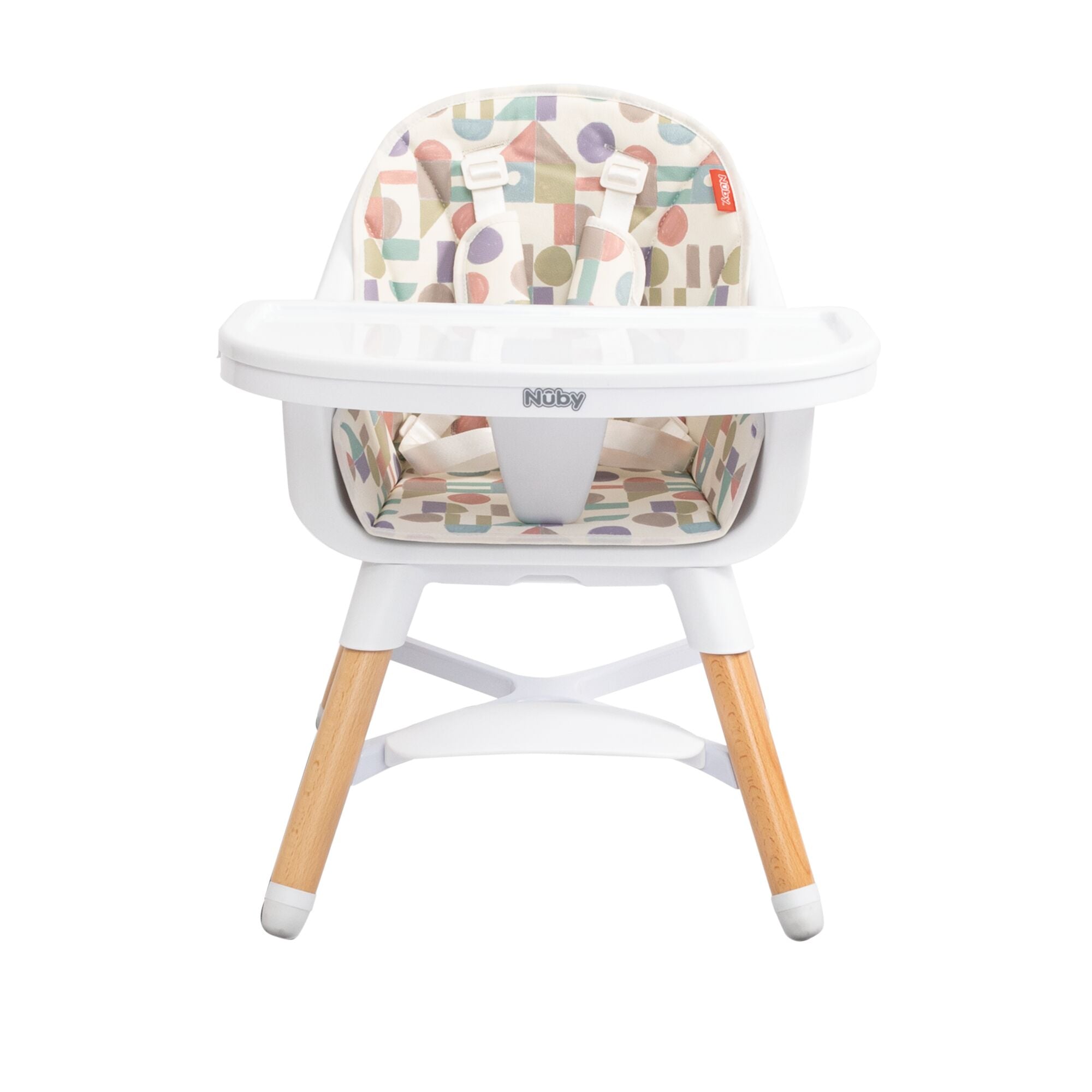 4-in-1 Multi-Use High Chair | White Geometrics (IG7P)