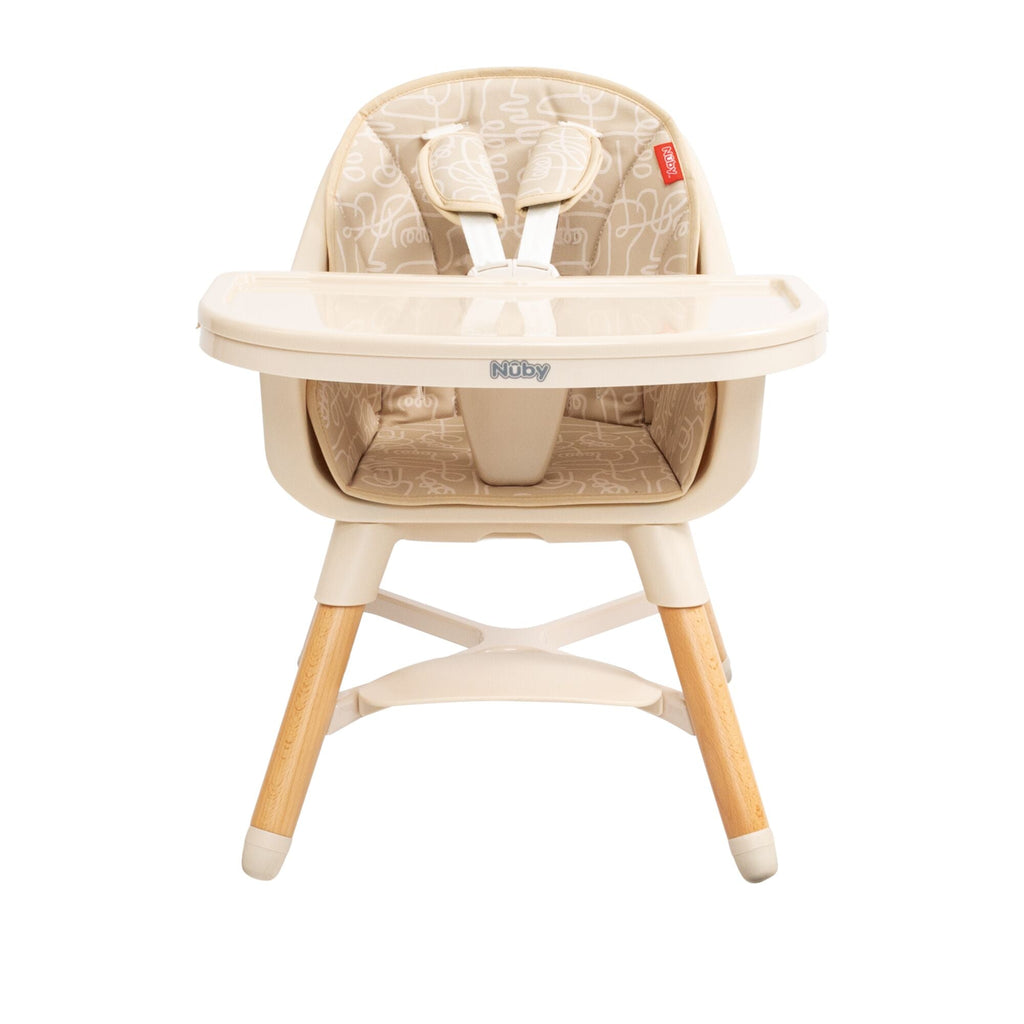 4-in-1 Multi-Use High Chair | Beige Lines (FHRA)