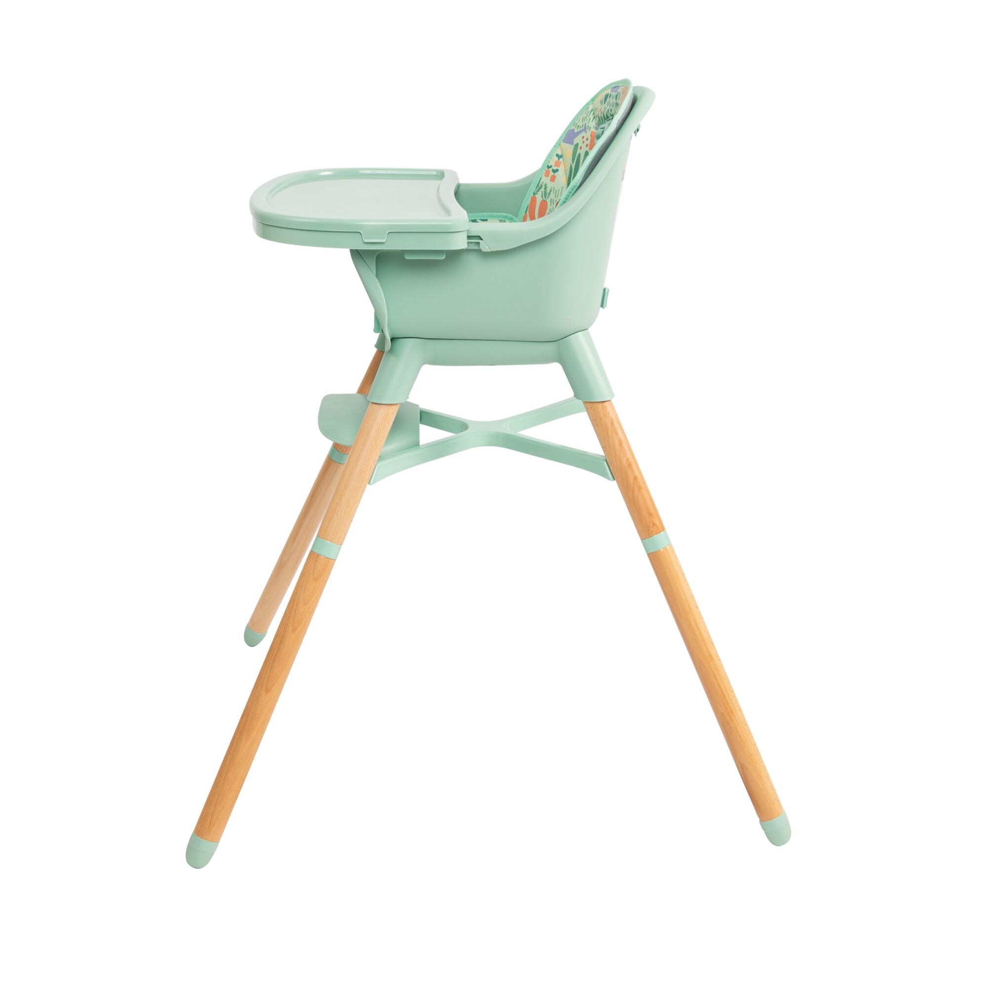 4-in-1 Multi-Use High Chair | Green Garden (VY7C)