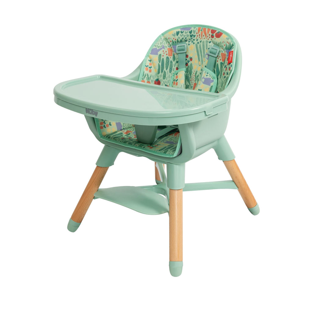 4-in-1 Multi-Use High Chair | Green Garden (VY7C)
