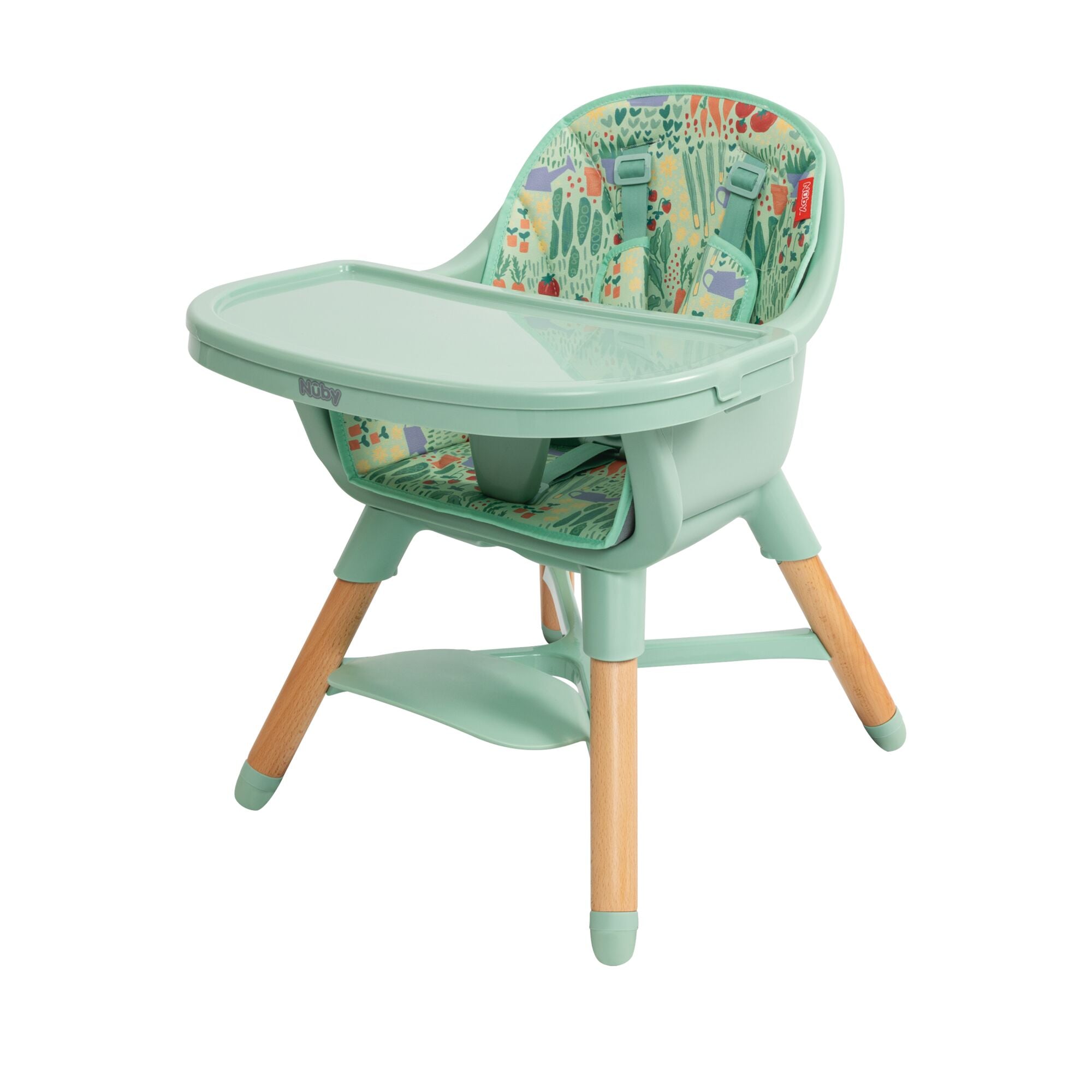 4-in-1 Multi-Use High Chair | Green Garden (VY7C)