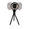 Oscillating Stroller Fan | Black (KQWD)