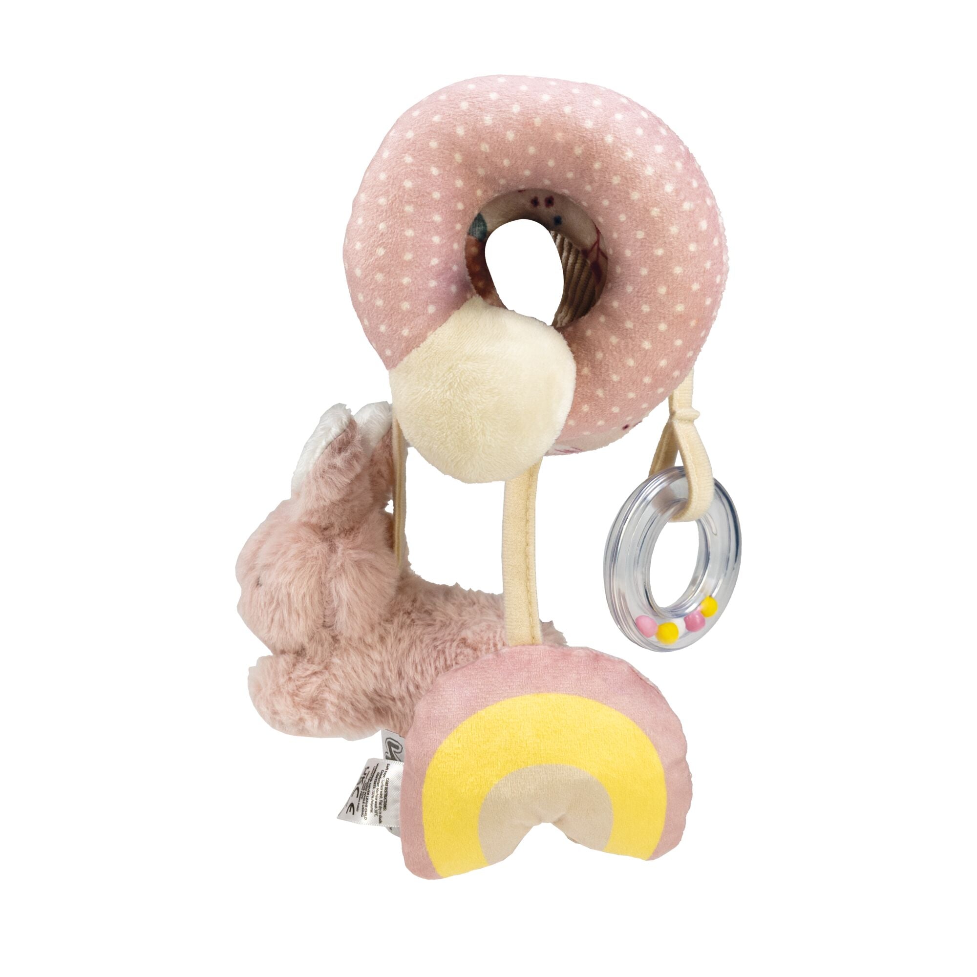 Animal Adventures Spiral Activity Toy | Bunny (PDRI)