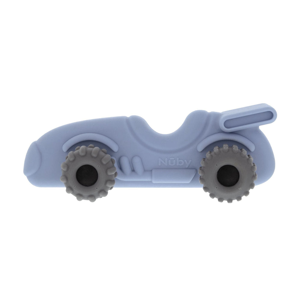 Silicone Vehicle Teether Toy | Race Car (F4X9)