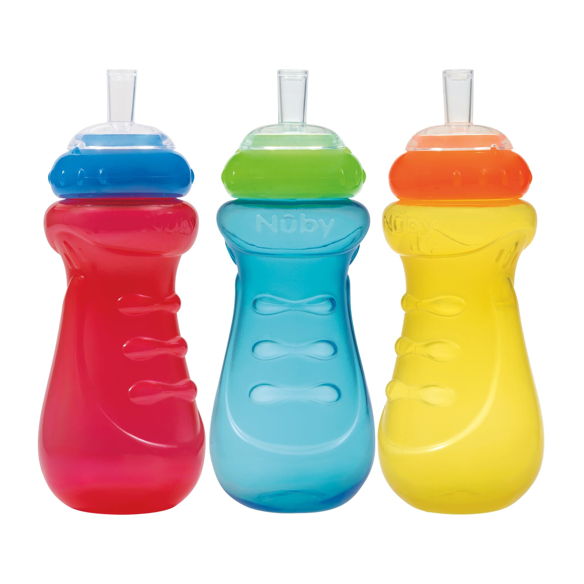 Sports Sipper Cup (3 Pack) | Red / Blue / Yellow (SC9C)