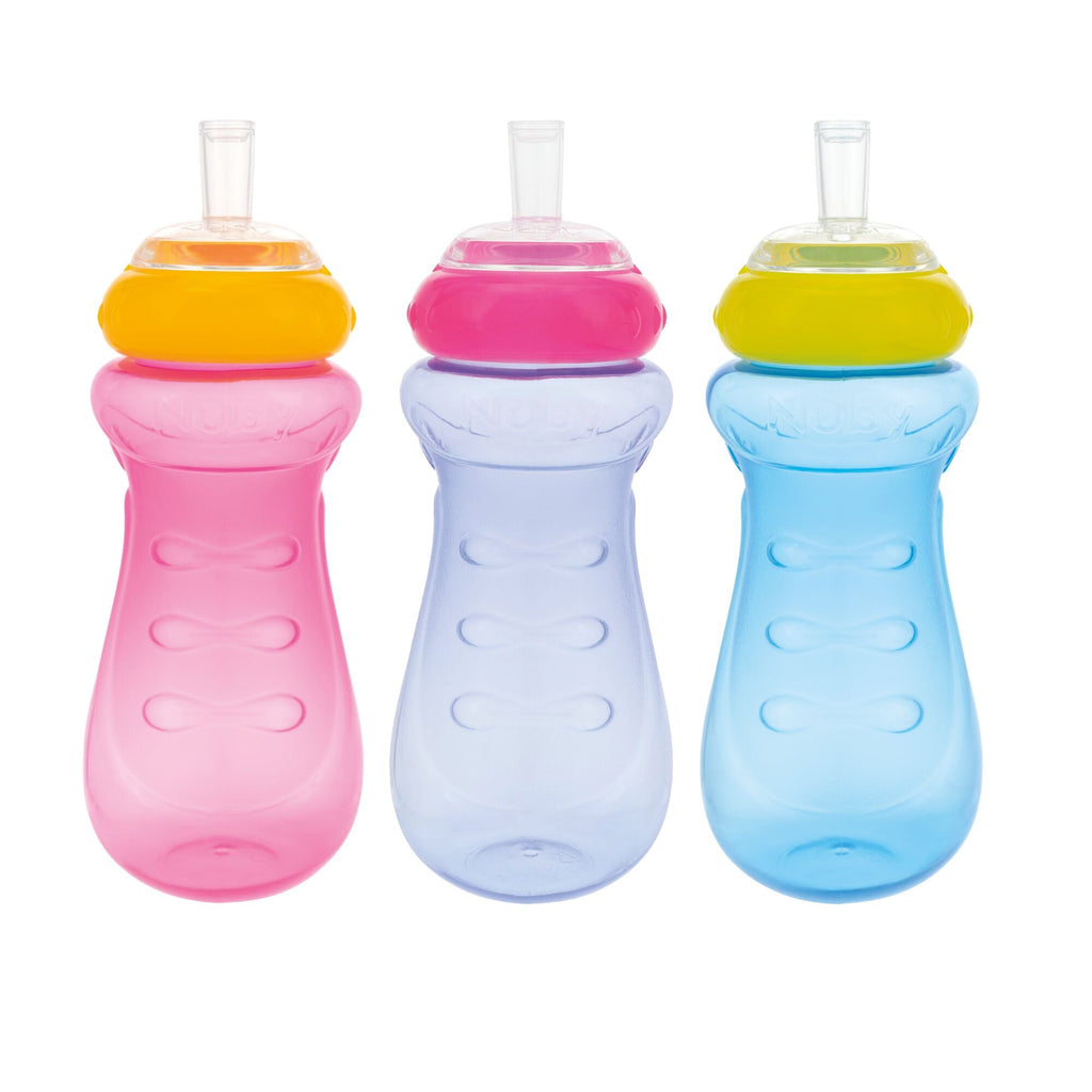 Sports Sipper Cup (3 Pack) | Pink / Purple / Blue (F69B)