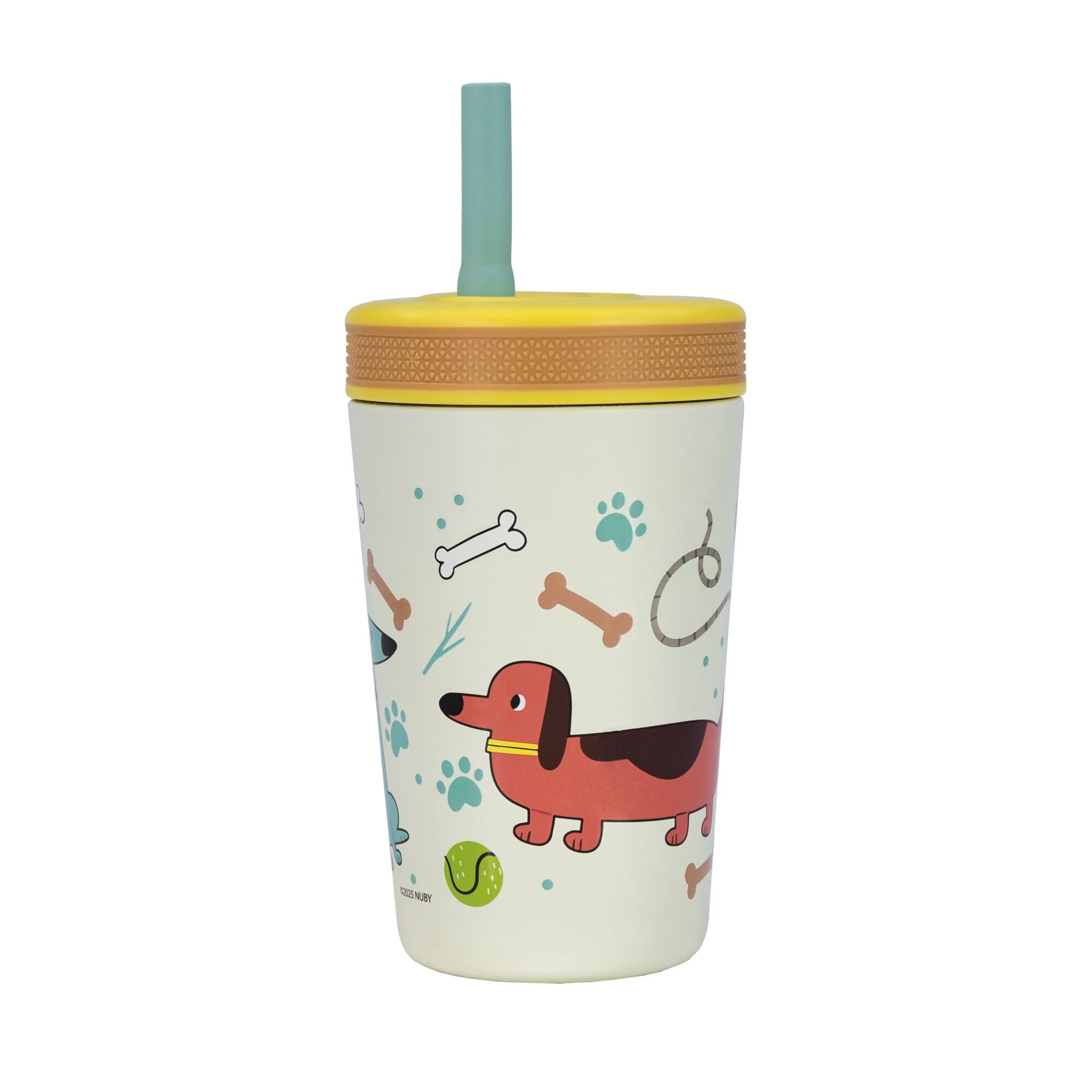 Thirsty Kids Flexstraw Stainless Steel Cup | Dogs (M53S)