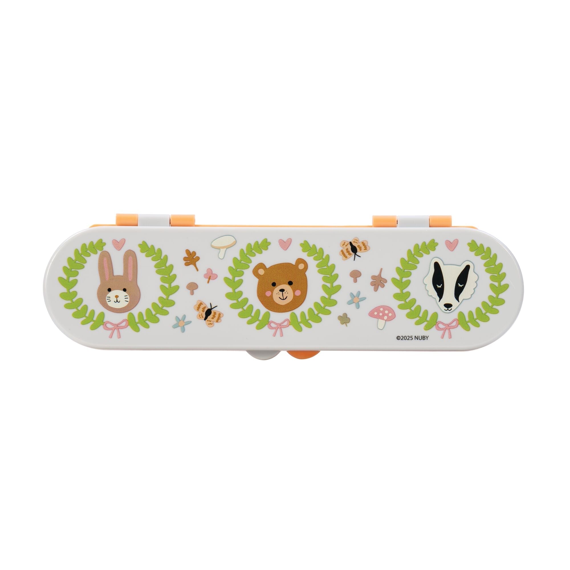 Stainless Steel Toddler Utensil Set | Forest Animals (6QK7)
