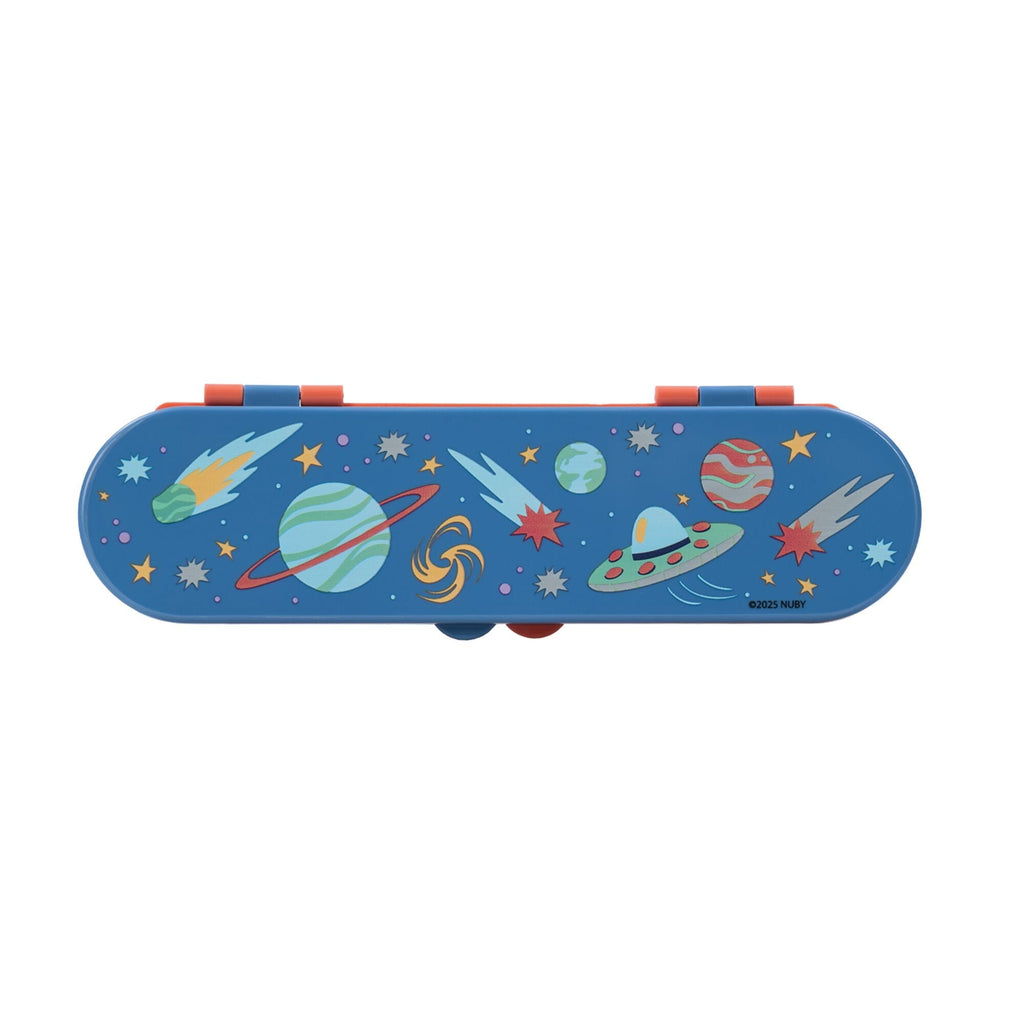 Stainless Steel Toddler Utensil Set | Outer Space (9MS0)