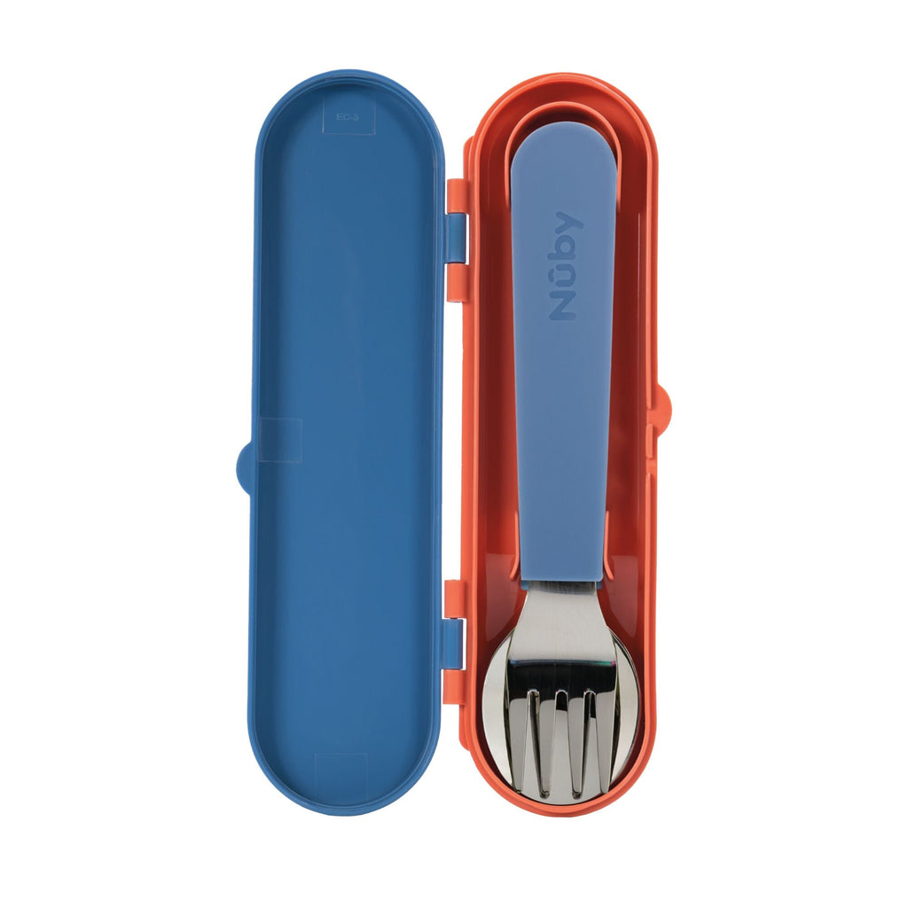 Stainless Steel Toddler Utensil Set | Outer Space (9MS0)