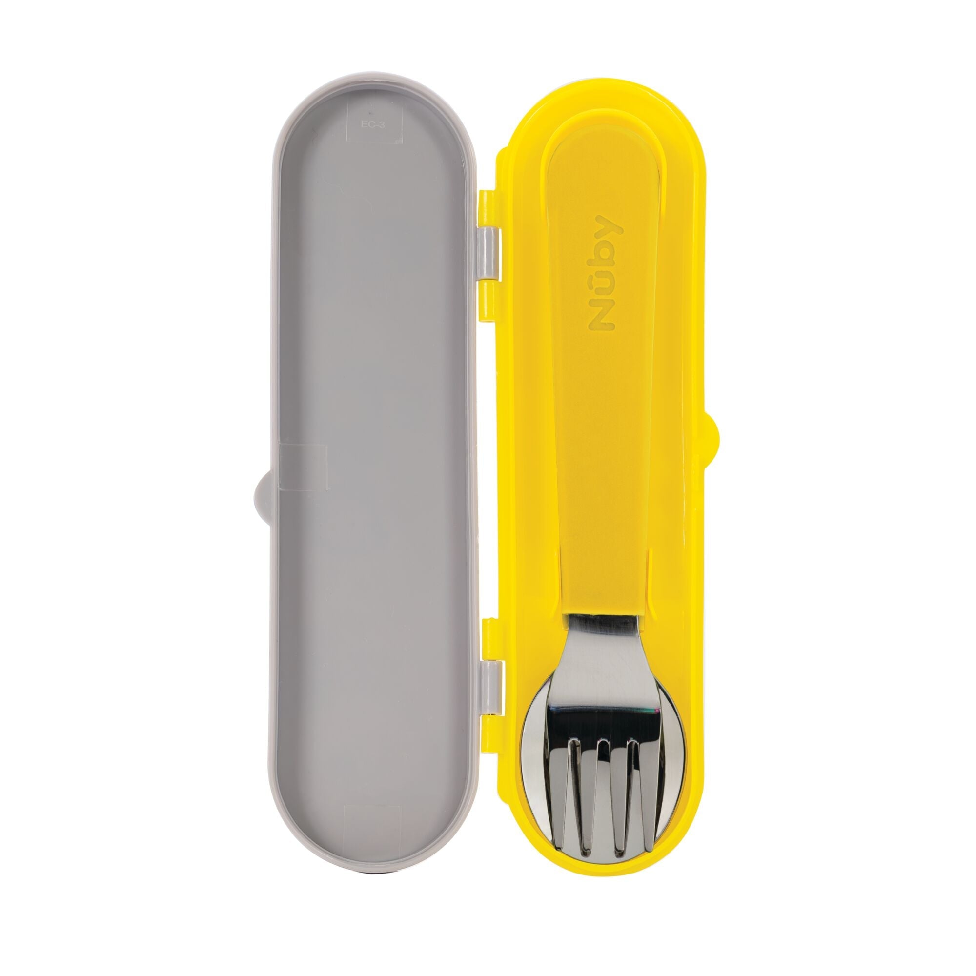 Stainless Steel Toddler Utensil Set | Construction Zone (EUQI)