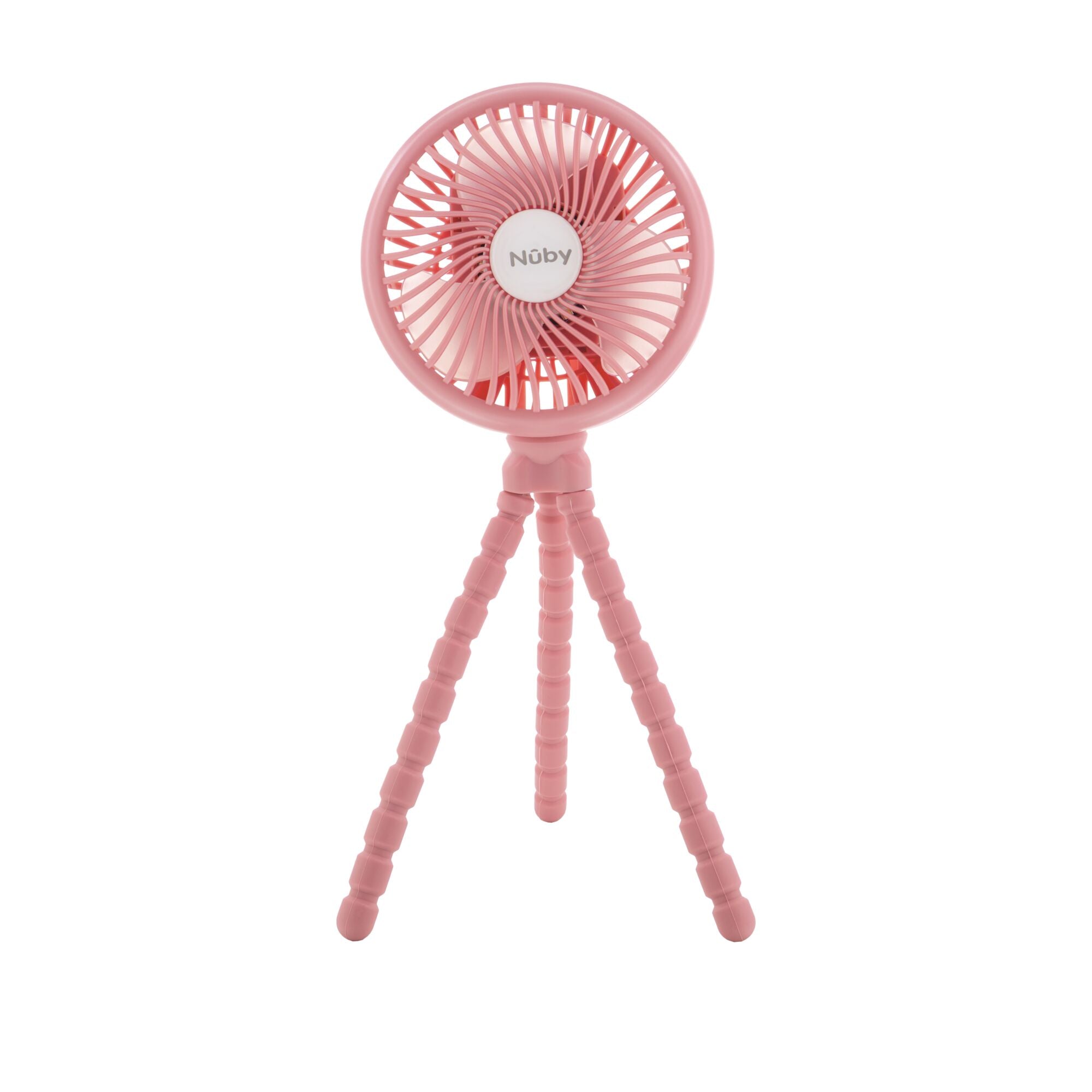 Large LED Stroller Fan | Pink (FDA4)