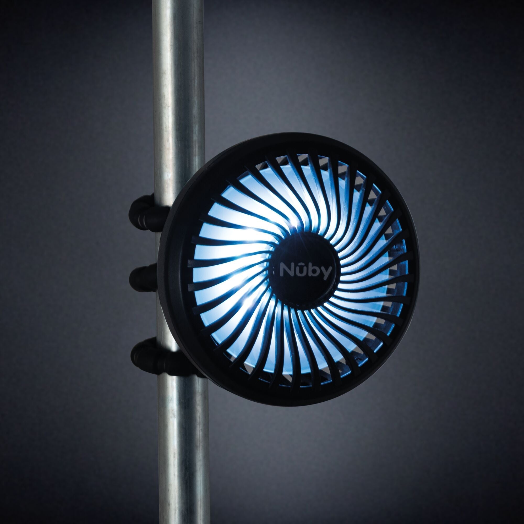 Large LED Stroller Fan | Black (UN86)