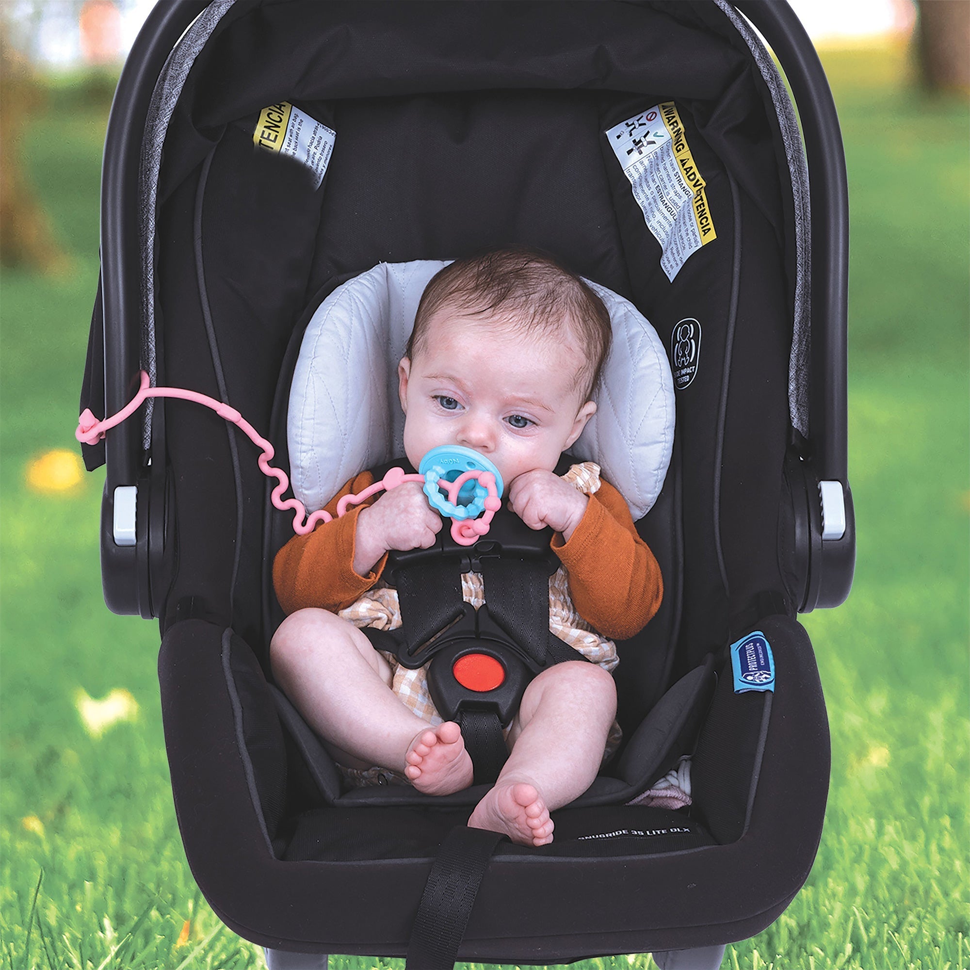 Pacifier & Bottle Bungee Set (4 Pack) (AJ02)