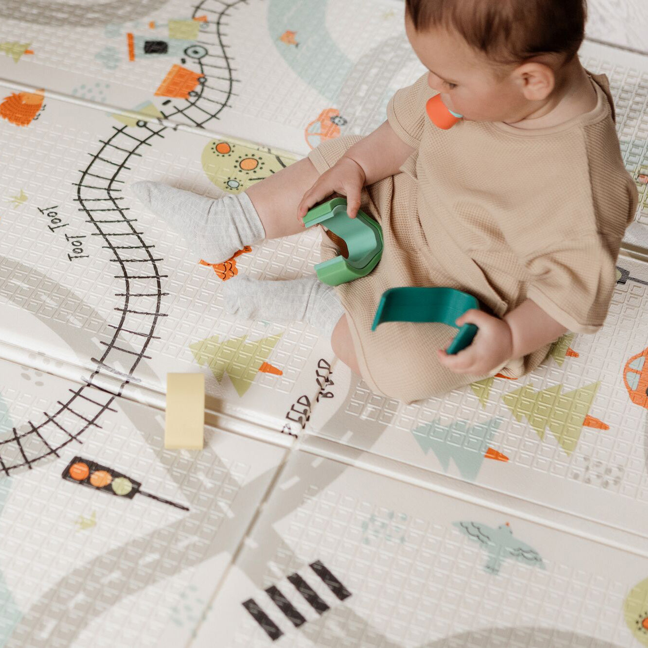 Reversible Floor Mat | Cars & Roads (UYCB)