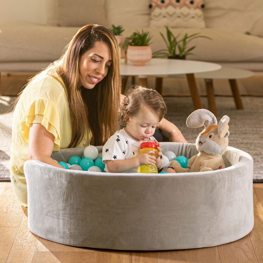 Kids' Ball Pit for Home with 200 Balls | Aqua (W11D)