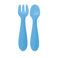 Silicone Easy Grip Fork and Spoon Set (7409)