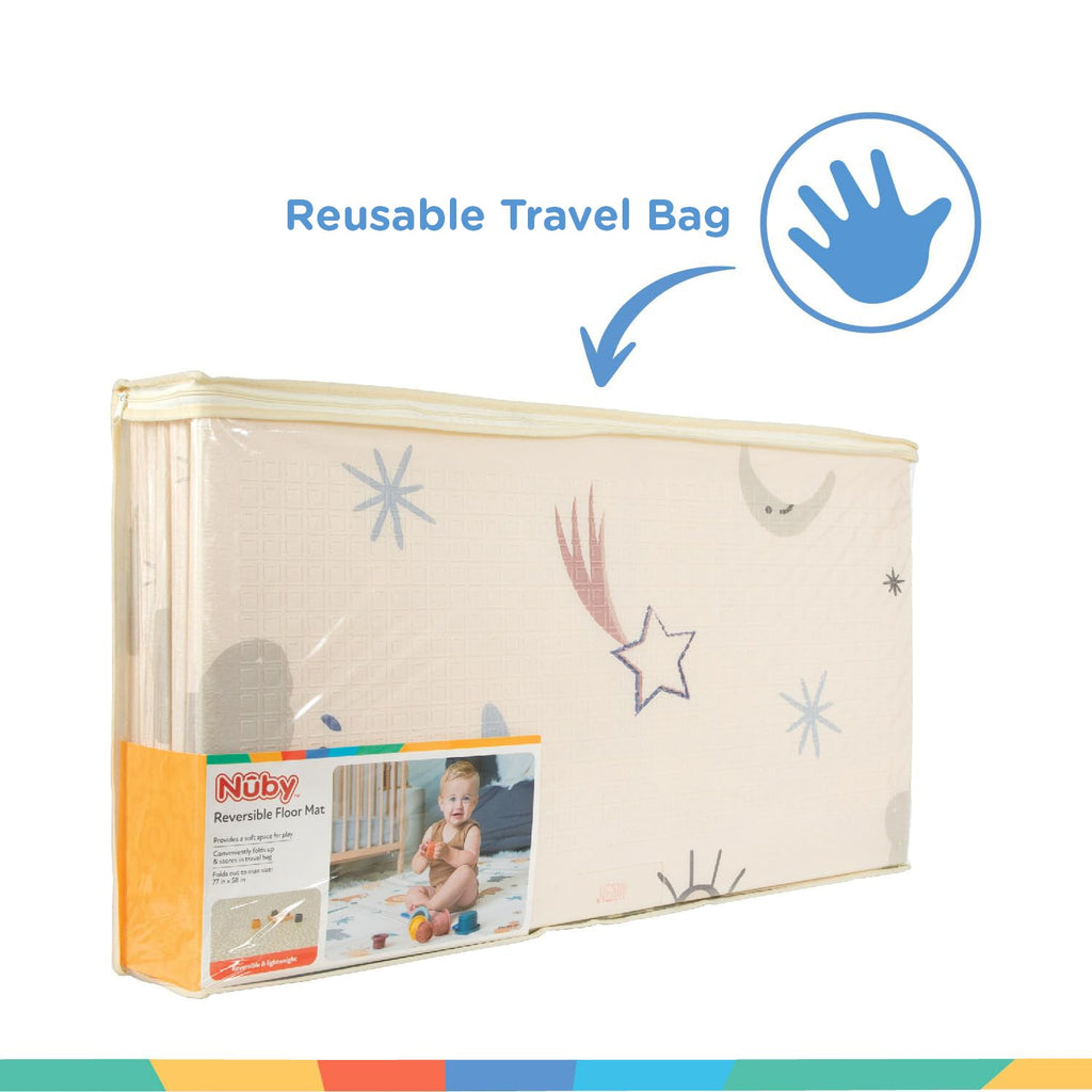 Reversible Floor Mat | Rainbows & Sky (MFUC)