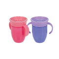 360 Wonder Cup with Handles (2 Pack - 7 oz) | Pink/Aqua (JRX0)
